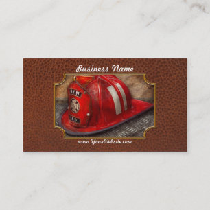 Fireman - Hat - A childhood dream Business Card