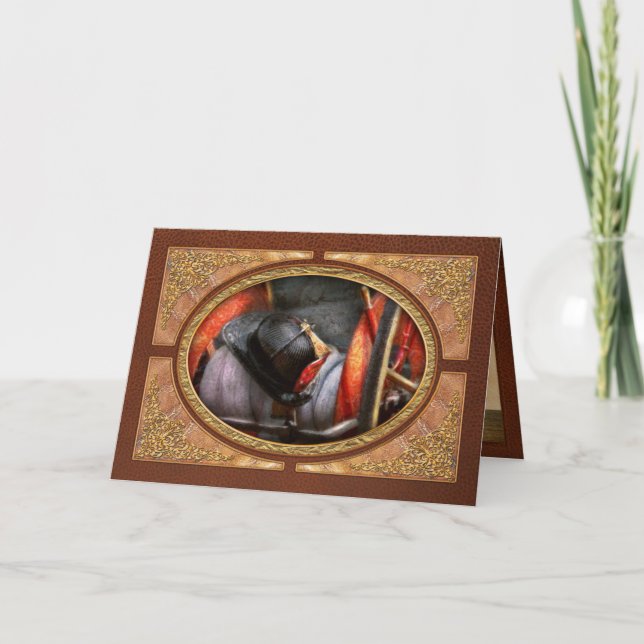 Fireman - Hat - South Plainfield Fire Dept Card (Front)