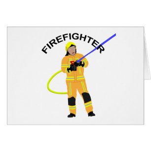 fireman in sandy-colored use clothing