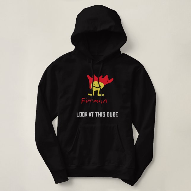 fireman jerma Classic  Hoodie (Design Front)
