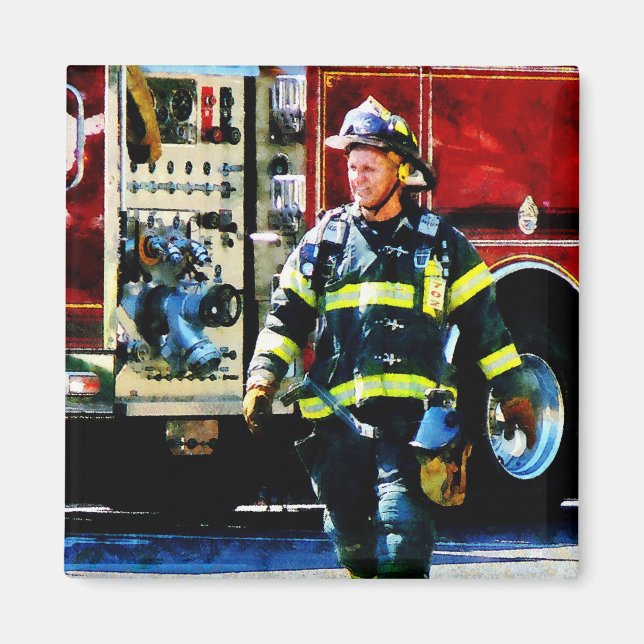 Fireman Magnet (Front)