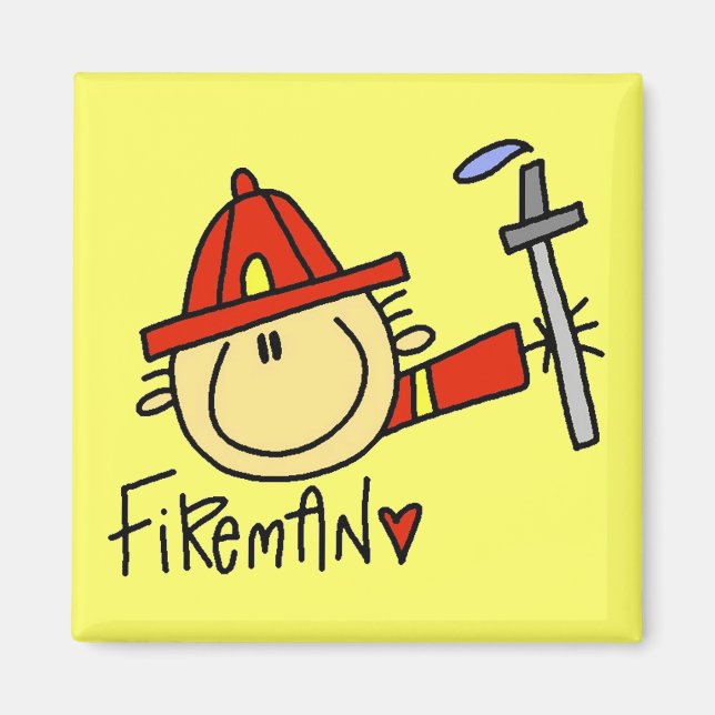 Fireman Magnet (Front)
