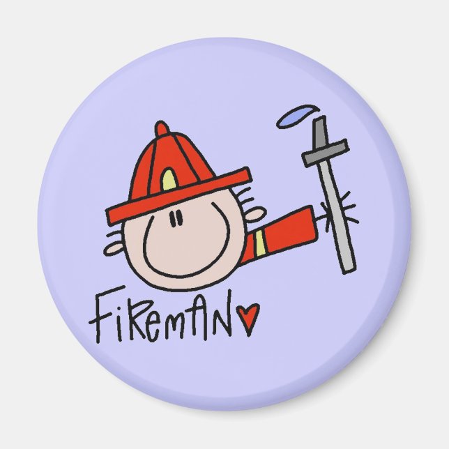Fireman Magnet (Front)