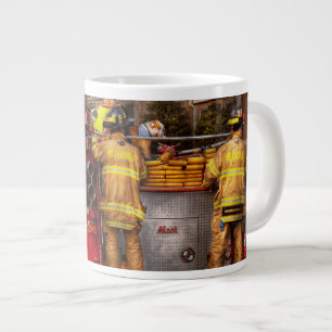 Fireman - Metuchen Fire Department Large Coffee Mug