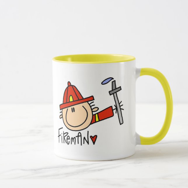 Fireman Mug (Right)