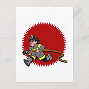 Fireman Postcard