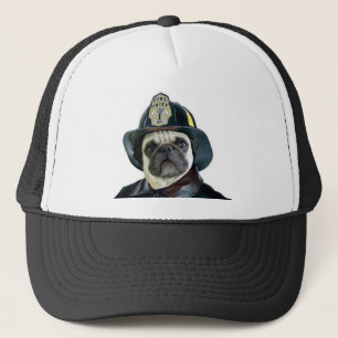 Fireman Pug hat