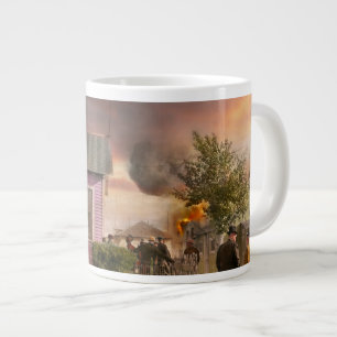 Fireman - Terry Montana - Volunteer firefighters 1 Large Coffee Mug