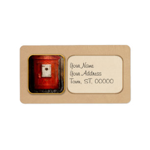 Fireman - The fire box Label