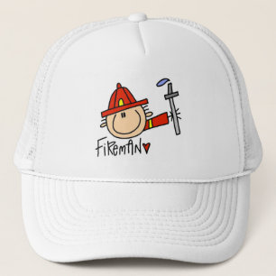 Fireman Tshirts and Gifts Trucker Hat
