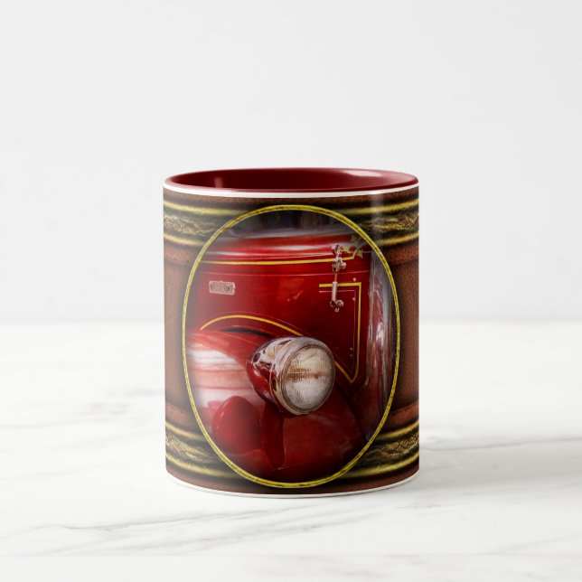 Fireman - Ward La France Two-Tone Coffee Mug (Center)
