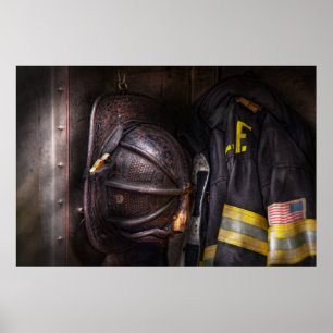 Fireman - Worn and used Poster