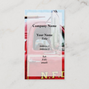 Fireman's Best Friend Business Card