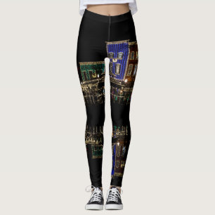 Firemans Landing Christmas Leggings