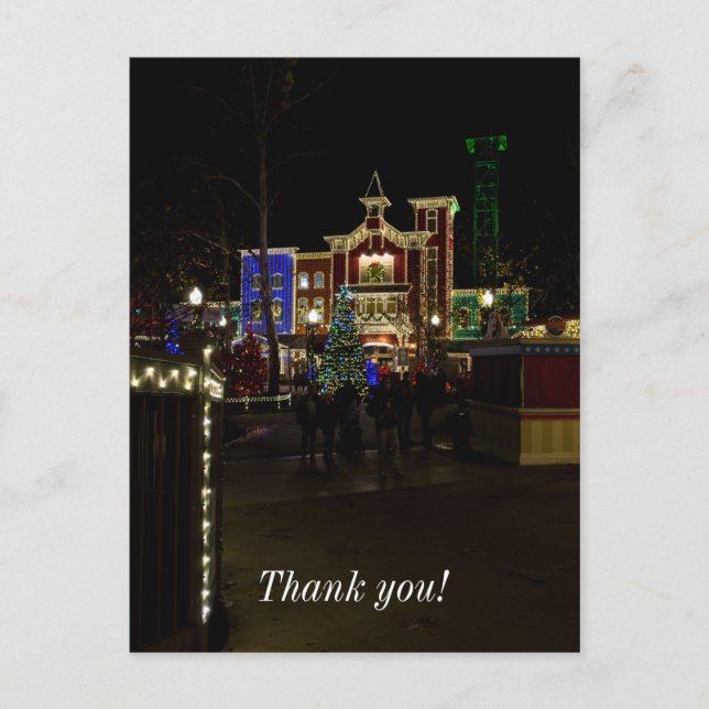 Firemans Landing Christmas Postcard (Front)