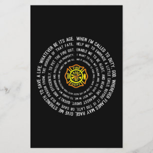 Firemans Prayer, Firefighter Motivational