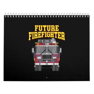 Firemen Out From Dad- Son Nephew Boys Future Fire Calendar