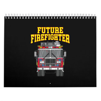 Firemen Out From Dad- Son Nephew Boys Future Fire Calendar