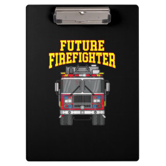 Firemen Out From Dad- Son Nephew Boys Future Fire Clipboard