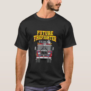 Firemen Out From Dad- Son Nephew Boys Future Fire T-Shirt