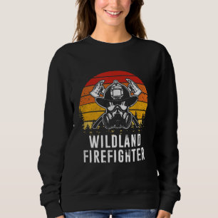 Firemen Reto Sunset Firefighter Sweatshirt