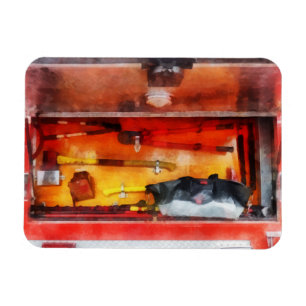 Firemen's Tools of the Trade Magnet