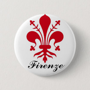Firenze 6 Cm Round Badge