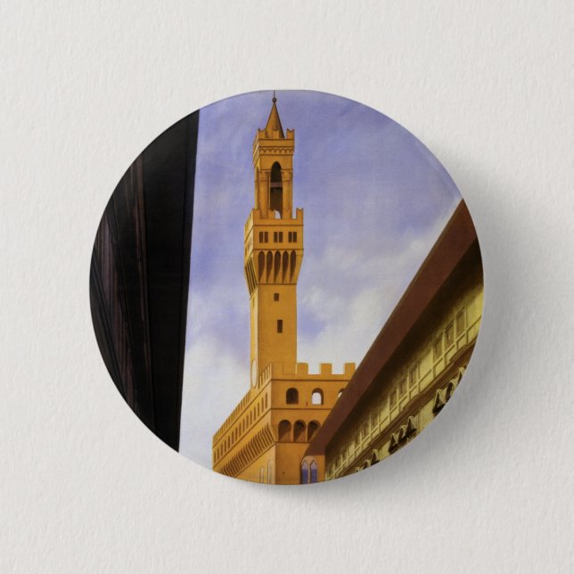 Firenze 6 Cm Round Badge (Front)