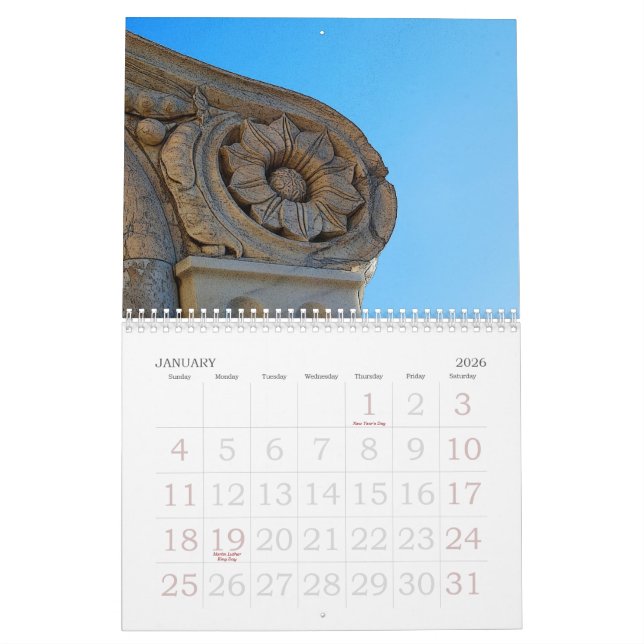 Firenze Calendar (Jan 2026)