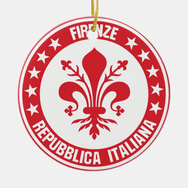 Firenze                                            ceramic ornament (Front)