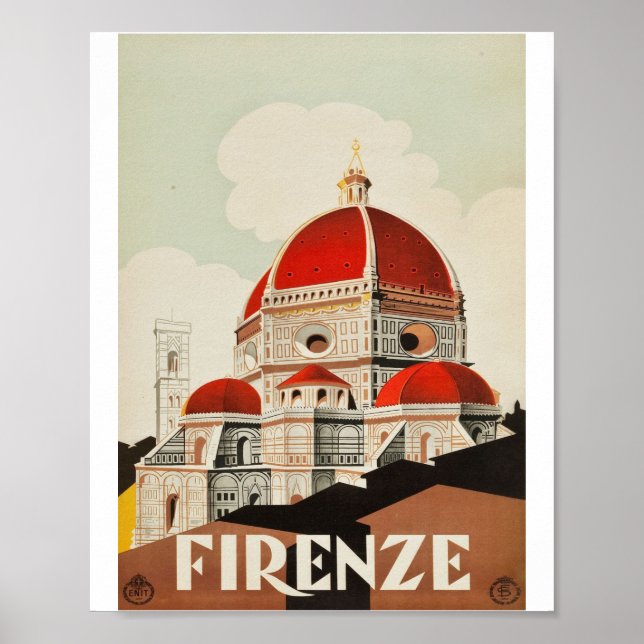 FIRENZE DUOMO POSTER (Front)
