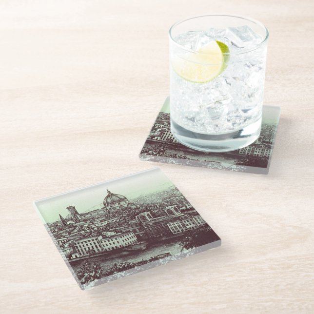 Firenze Glass Coaster (Angled)