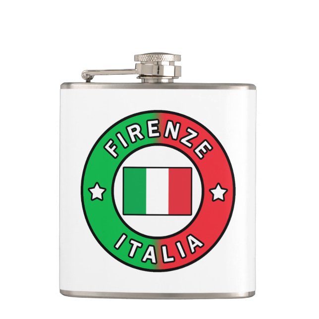 Firenze Italia Hip Flask (Front)