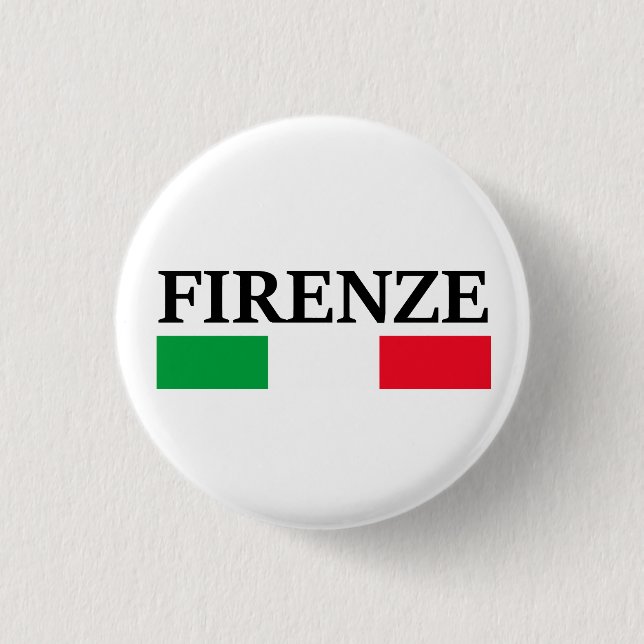 Firenze Italy 3 Cm Round Badge (Front)