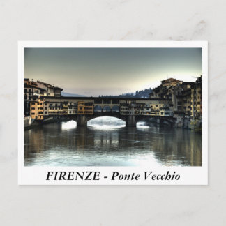 FIRENZE - Ponte Vecchio Postcard