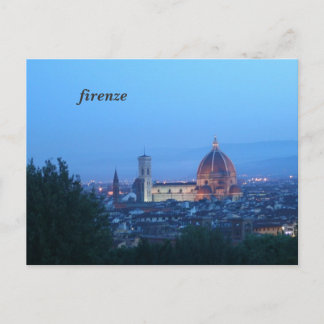 firenze postcard