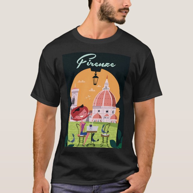 Firenze Poster T-Shirt (Front)