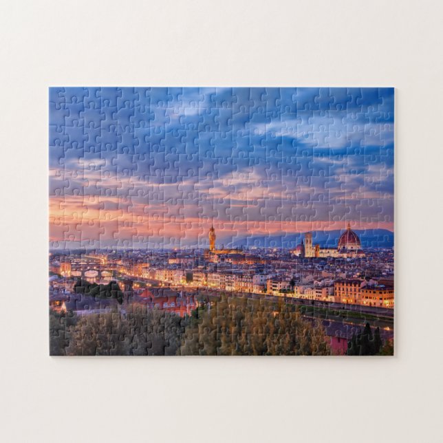 Firenze Sunset Jigsaw Puzzle (Horizontal)