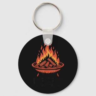 Firepit Master Camping Campfire Camper Fire Pit Key Ring