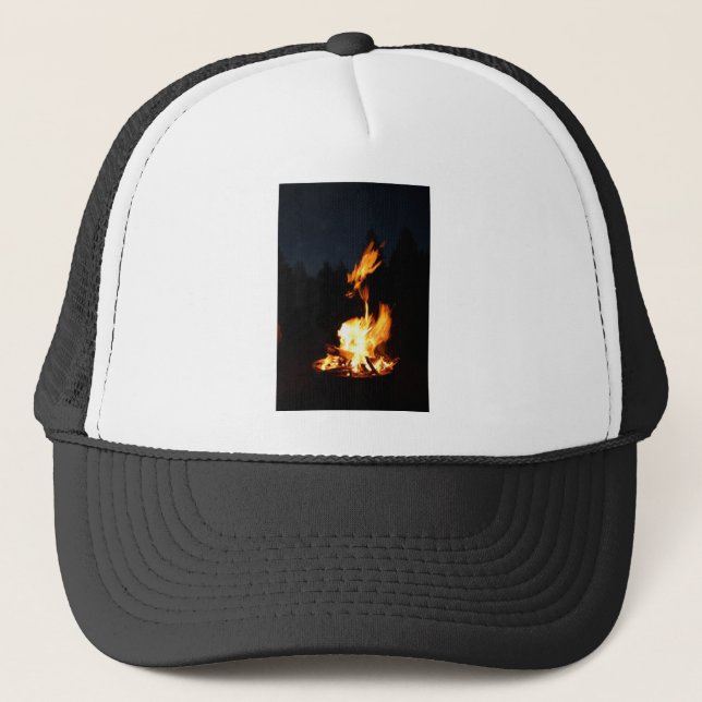 Firepit Trucker Hat (Front)