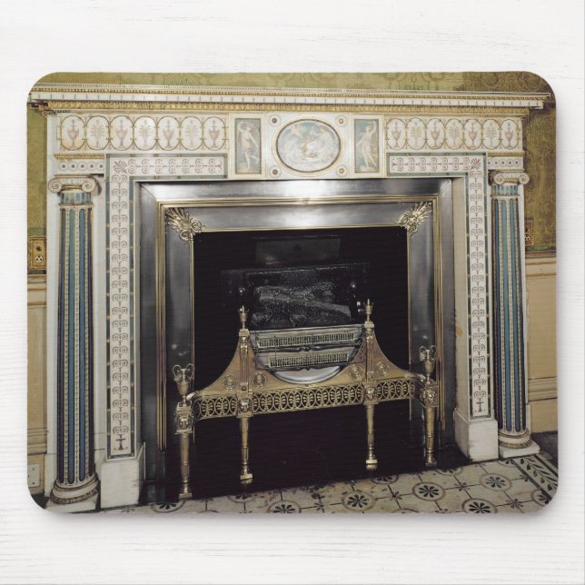 Fireplace from Syon House, Middlesex, c.1760 Mouse Pad (Front)