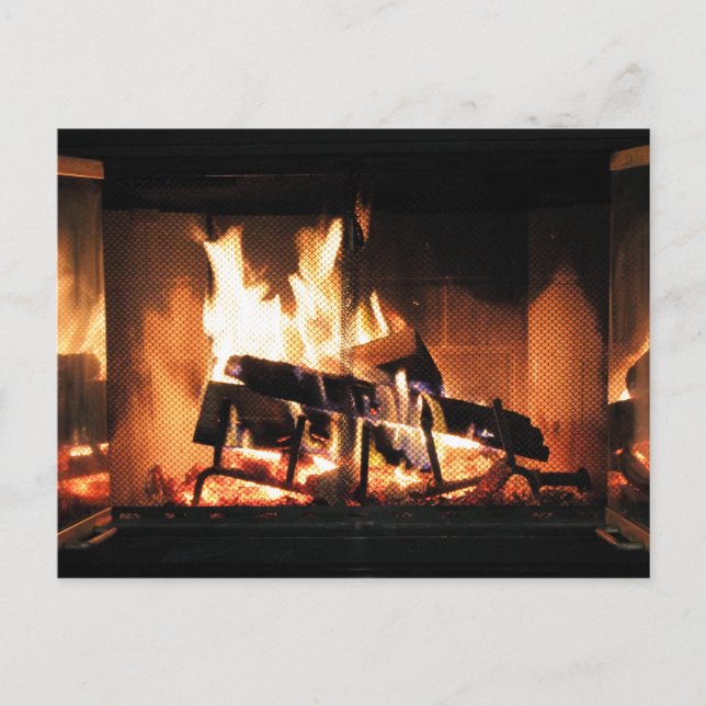 Fireplace Postcard (Front)