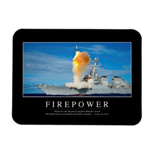 Firepower: Inspirational Quote Magnet