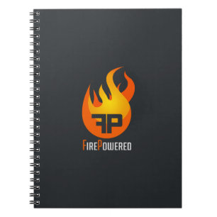 FirePowered Logo Notebook
