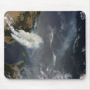Fires and smoke in southeast Australia Mouse Pad