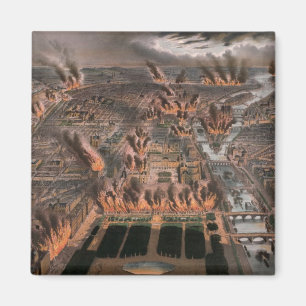 Fires in Paris, 24th-25th May 1871 Magnet
