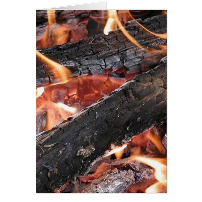Fires Wood Flames Burning (Front)