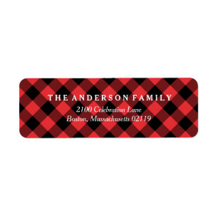 Fireside Return Address Label