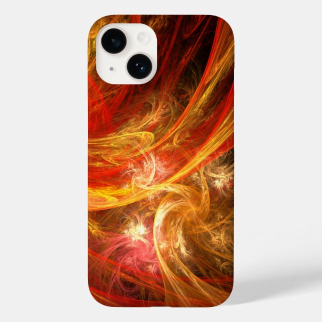 Firestorm Abstract Art Case-Mate iPhone Case (Back)