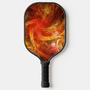 Firestorm Abstract Art Pickleball Paddle